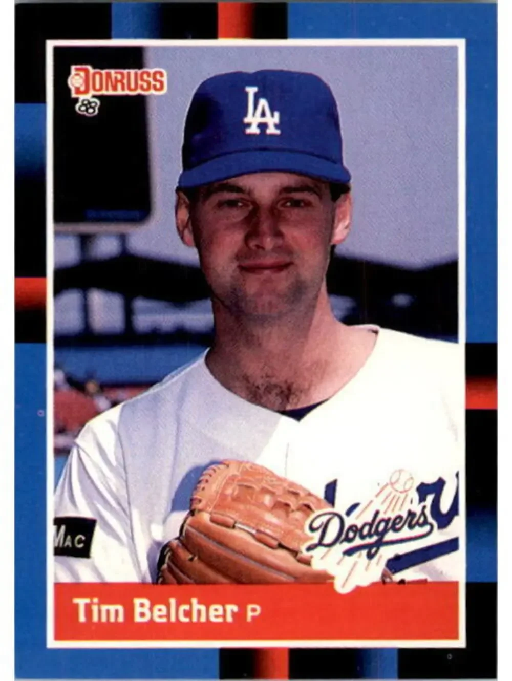 1988 Tim Belcher Donruss Baseball Card #587